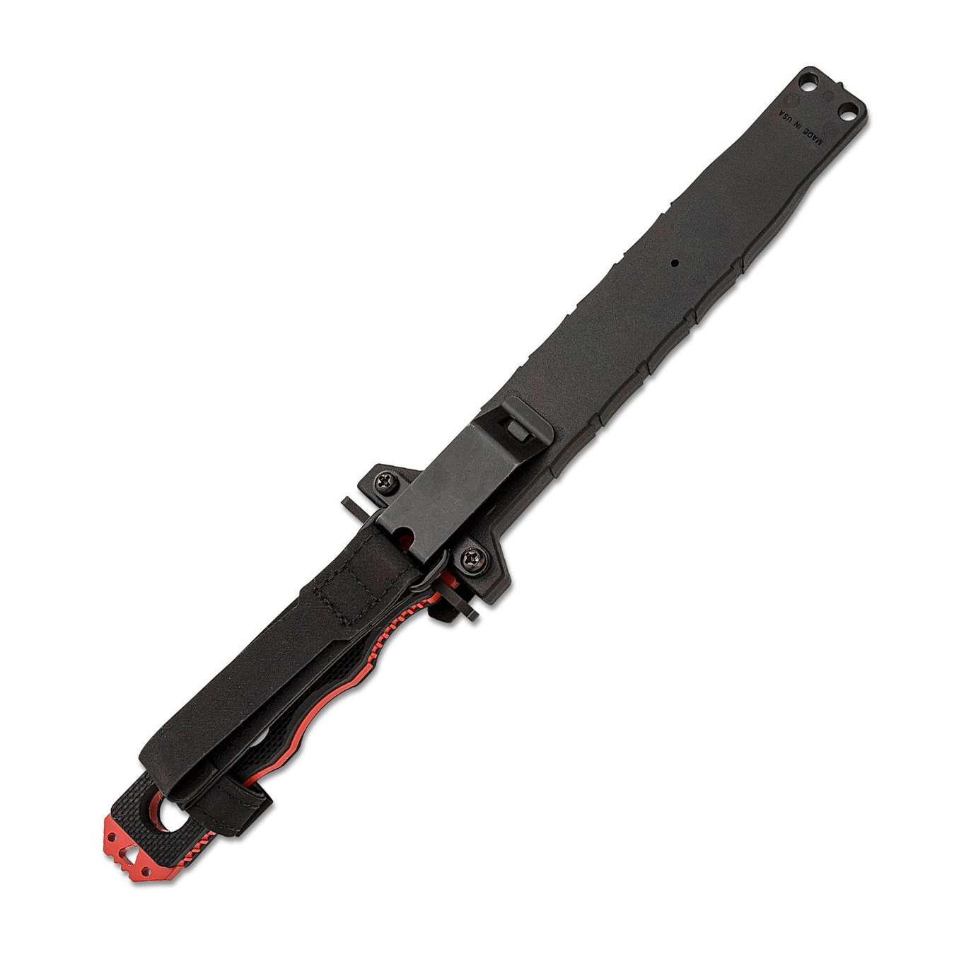 Benchmade SOCP 440C钢 G10柄 185T 黑红 1750