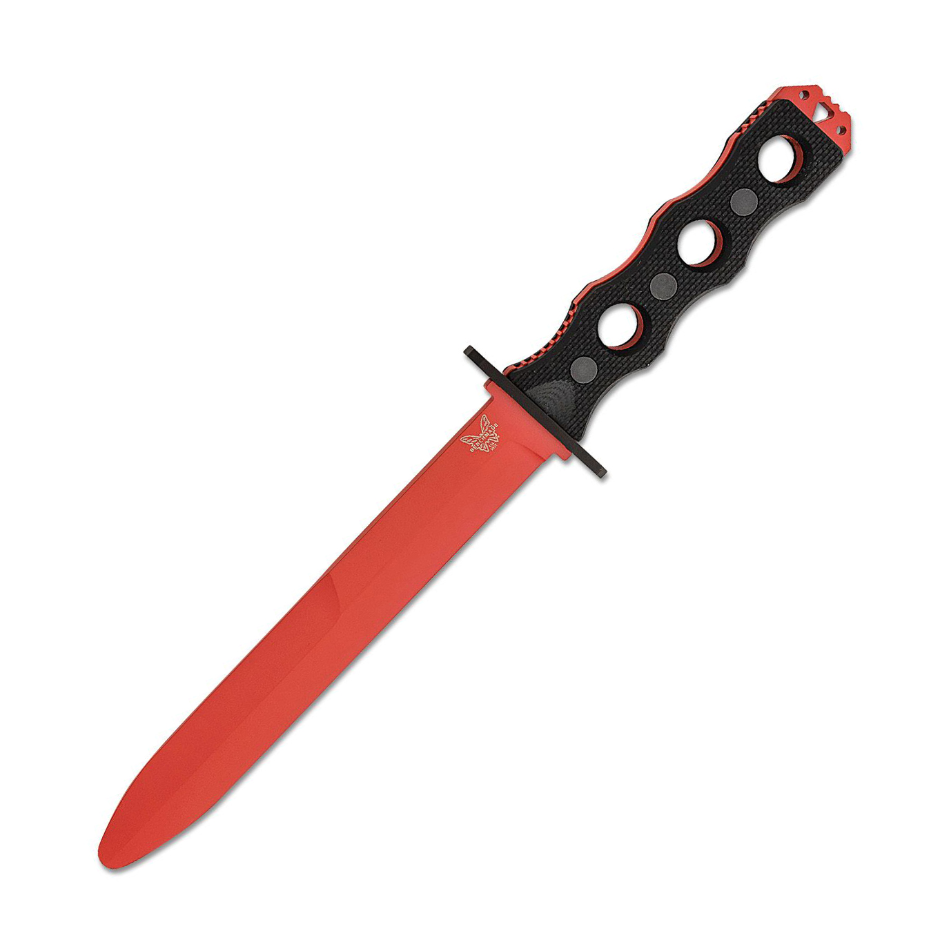 Benchmade SOCP 440C钢 G10柄 185T 黑红 1750