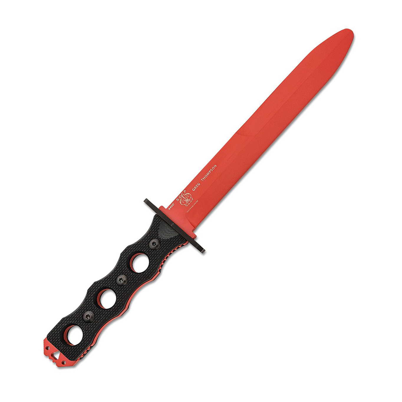 Benchmade SOCP 440C钢 G10柄 185T 黑红 1750
