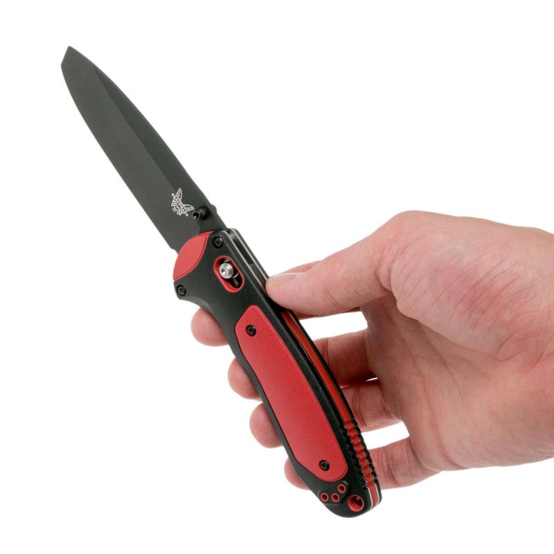 Benchmade Boost AXIS Assisted Rescue CPM-3V钢 尼龙柄 591BK 红黑 1330