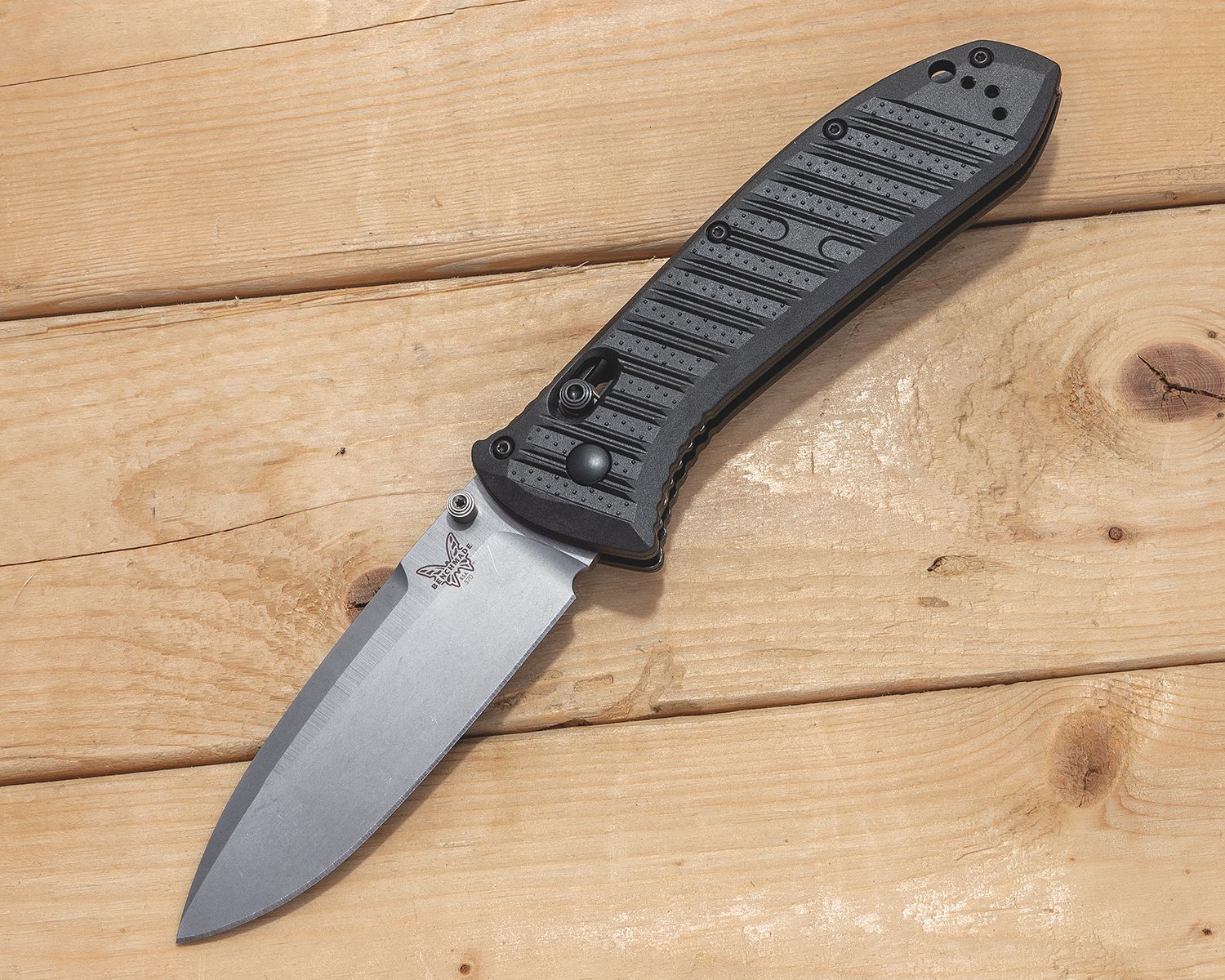 Benchmade Presidio II CPM-S30V钢 CF-Elite尼龙柄 570-1 黑色 1190