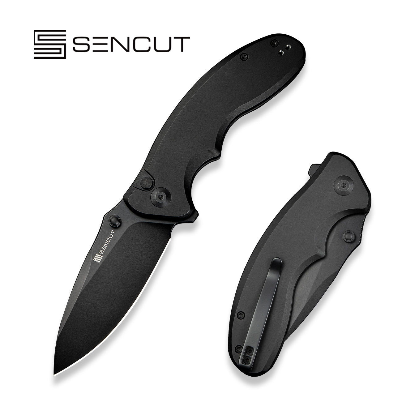SENCUT Cybrix 9Cr18MoV钢 铝柄 S23098A-1 黑色 406