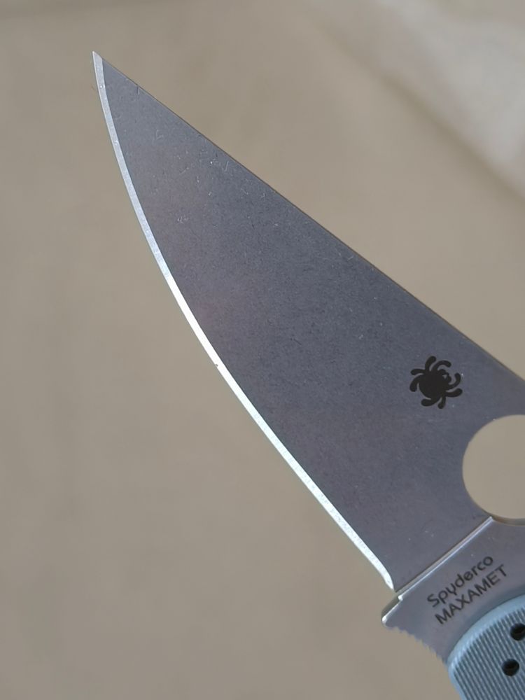 【已出】Spyderco Para Military 2 Maxamet钢 G10柄 C81GPDGY2 灰色 1500