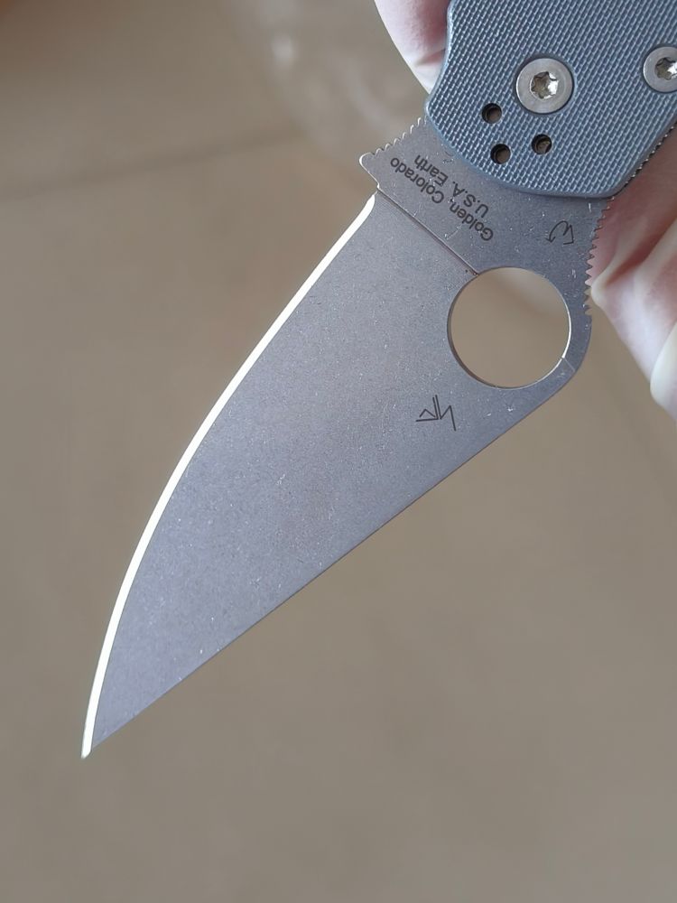 【已出】Spyderco Para Military 2 Maxamet钢 G10柄 C81GPDGY2 灰色 1500