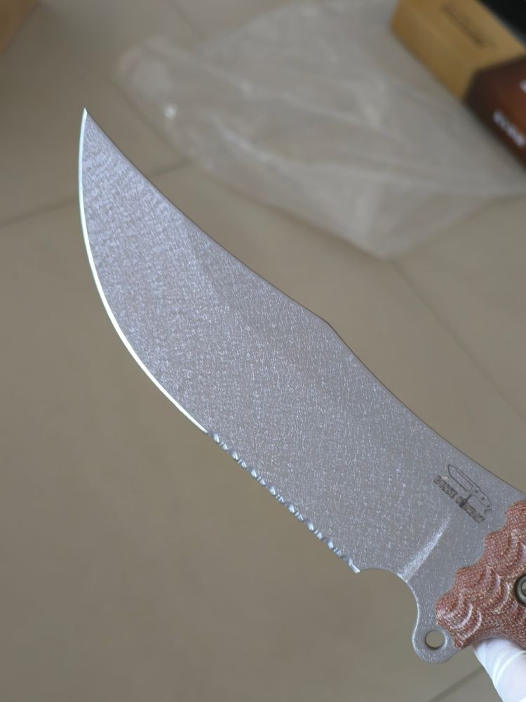 【已出】Busse Combat Knife Liberty Heart  - Sterile INFI钢 米卡塔手柄 3500