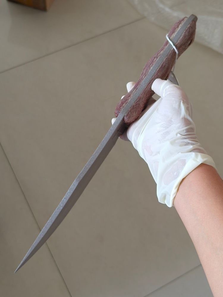【已出】Busse Combat Knife Liberty Heart  - Sterile INFI钢 米卡塔手柄 3500