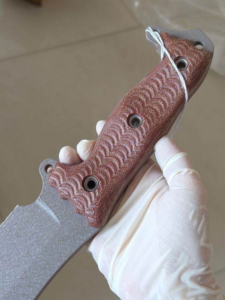 【已出】Busse Combat Knife Liberty Heart  - Sterile INFI钢 米卡塔手柄 3500