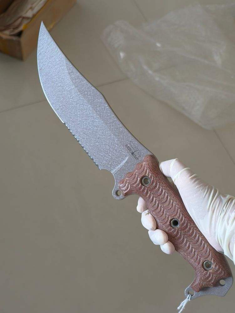 【已出】Busse Combat Knife Liberty Heart  - Sterile INFI钢 米卡塔手柄 3500