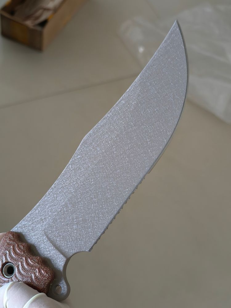 【已出】Busse Combat Knife Liberty Heart  - Sterile INFI钢 米卡塔手柄 3500