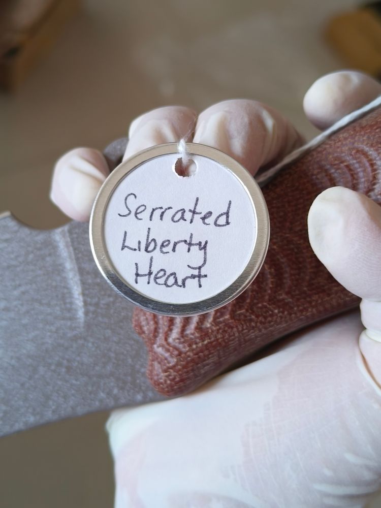 【已出】Busse Combat Knife Liberty Heart  - Sterile INFI钢 米卡塔手柄 3500