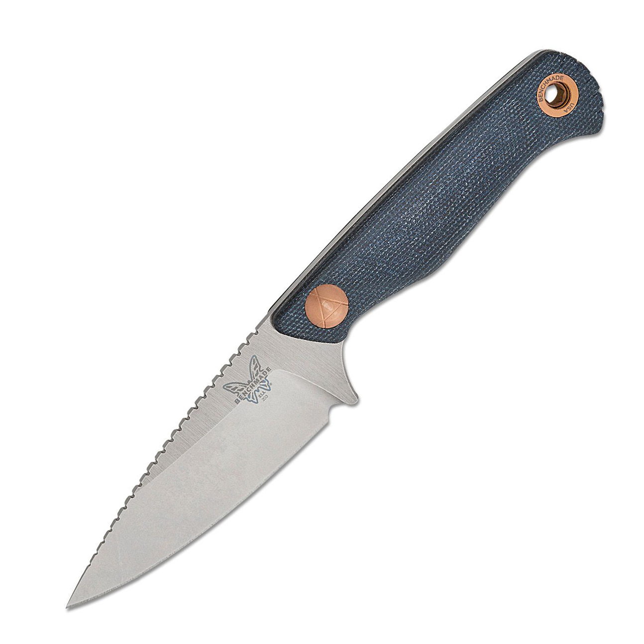 🔥Benchmade DACIAN CPM-MagnaCut钢 米卡塔柄 203 蓝色 2180