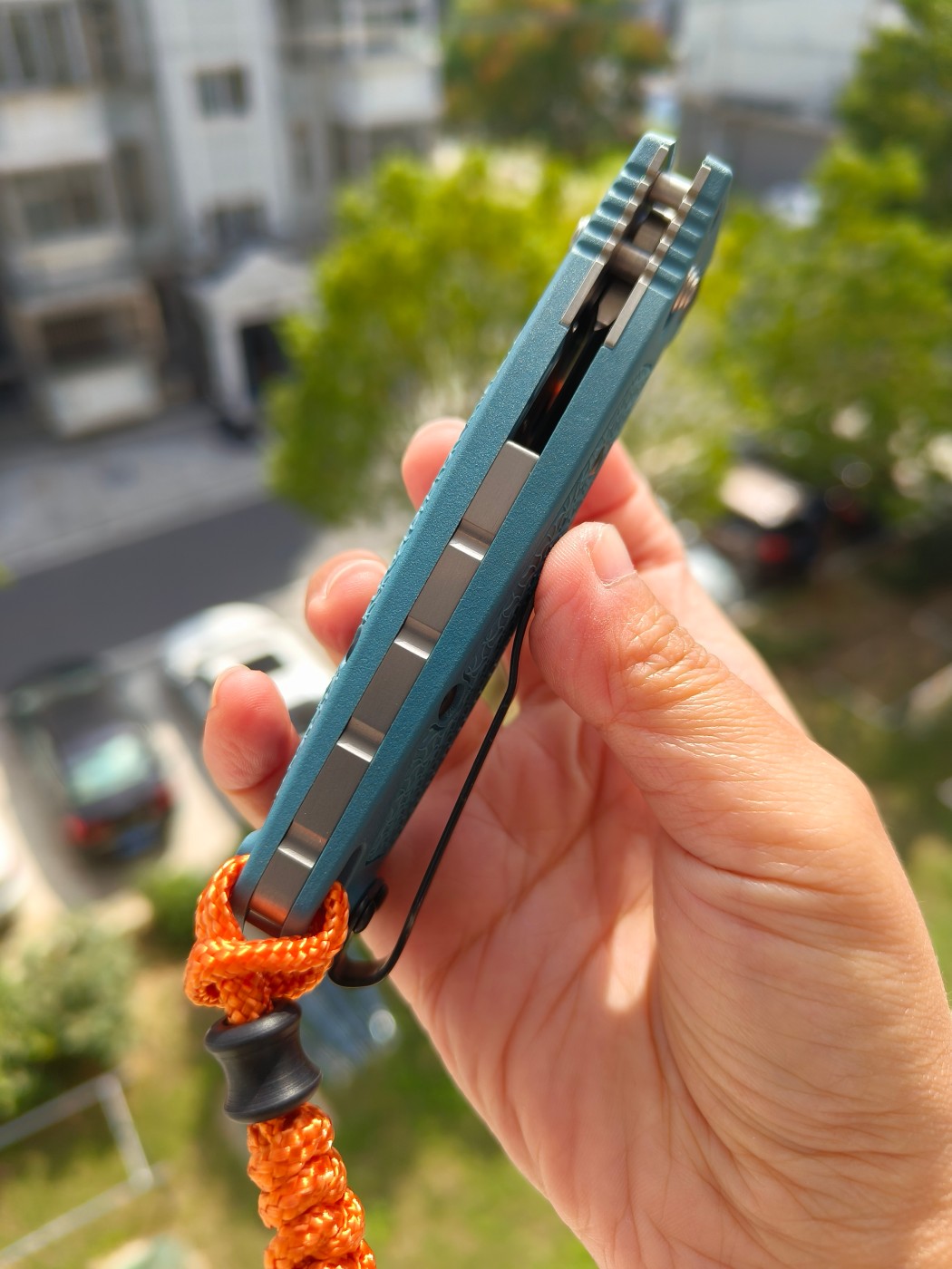 Benchmade Water Mini Adira MagnaCut钢 Grivory尼龙柄 18065 蓝色 1500