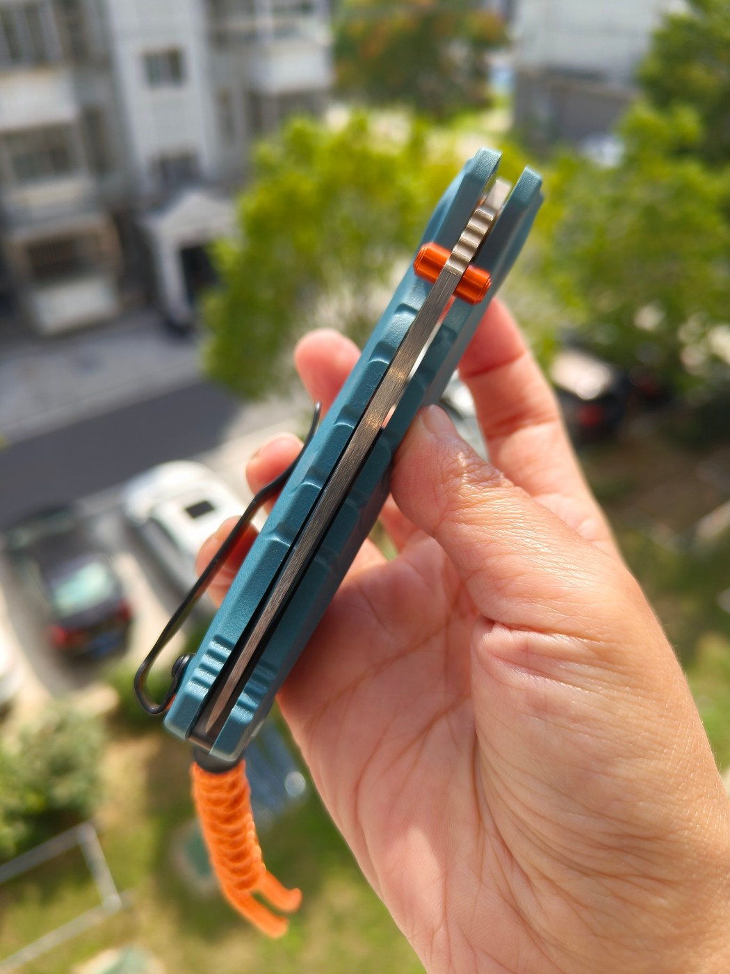 Benchmade Water Mini Adira MagnaCut钢 Grivory尼龙柄 18065 蓝色 1500