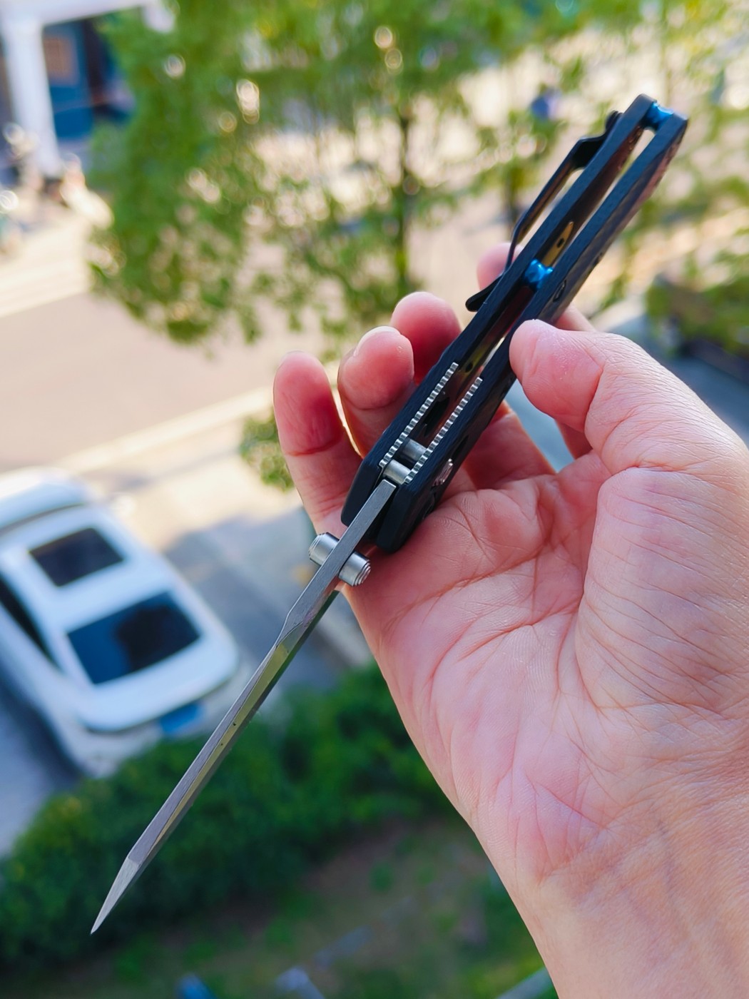 Benchmade Mini Osborne CPM-S90V钢 碳纤维柄 945-2 黑色 2380
