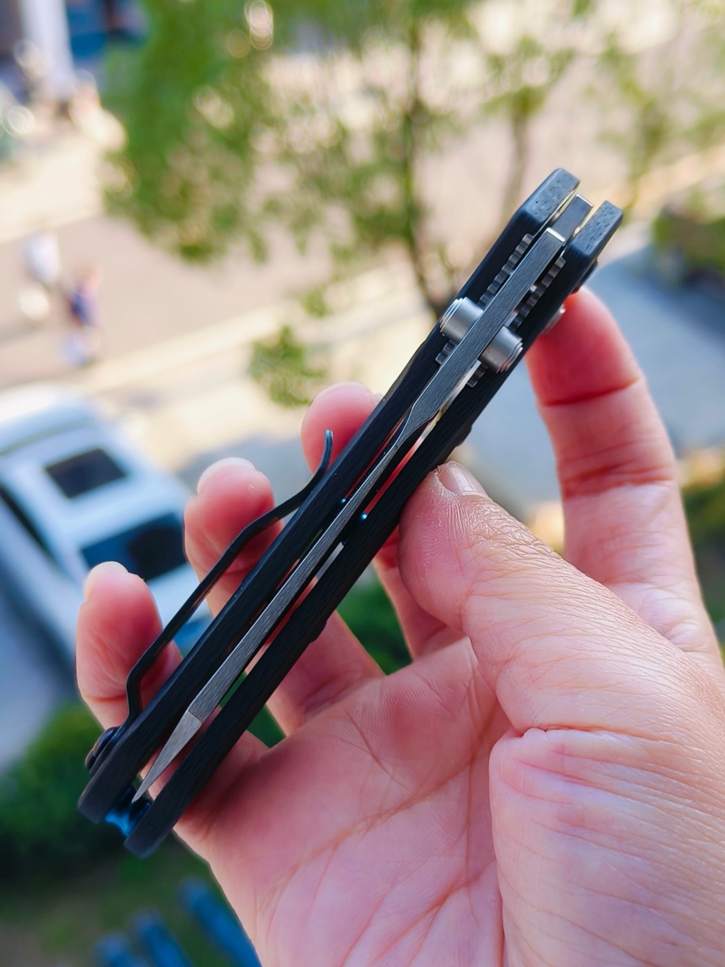 Benchmade Mini Osborne CPM-S90V钢 碳纤维柄 945-2 黑色 2380