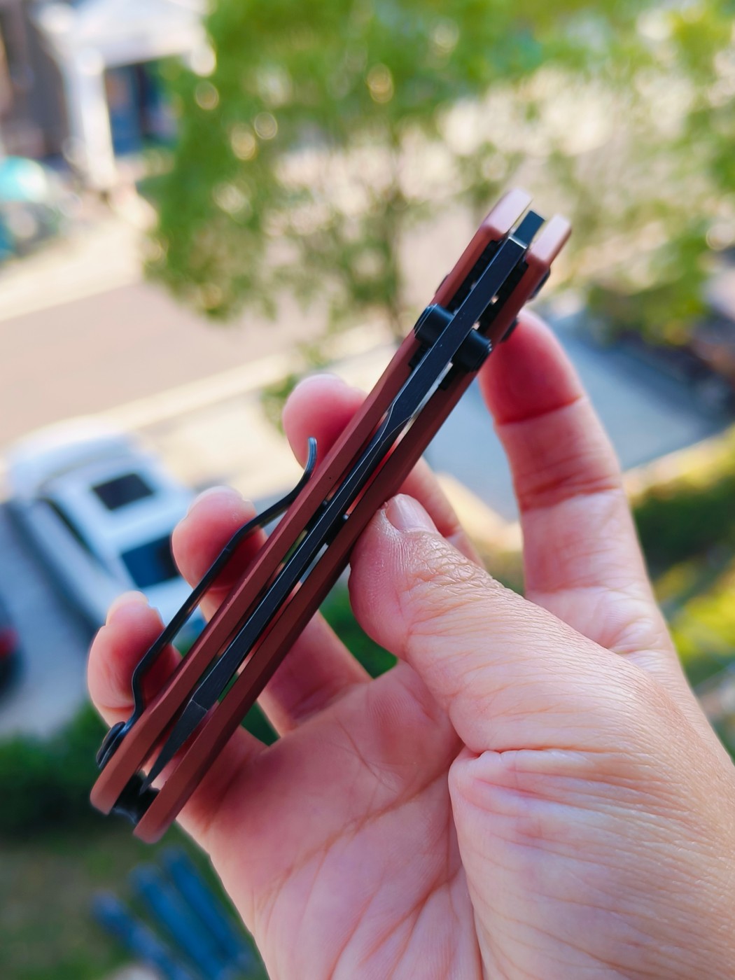 Benchmade MINI OSBORNE CPM-Magnacut钢 铝合金柄 945BK-03 铜色 1900