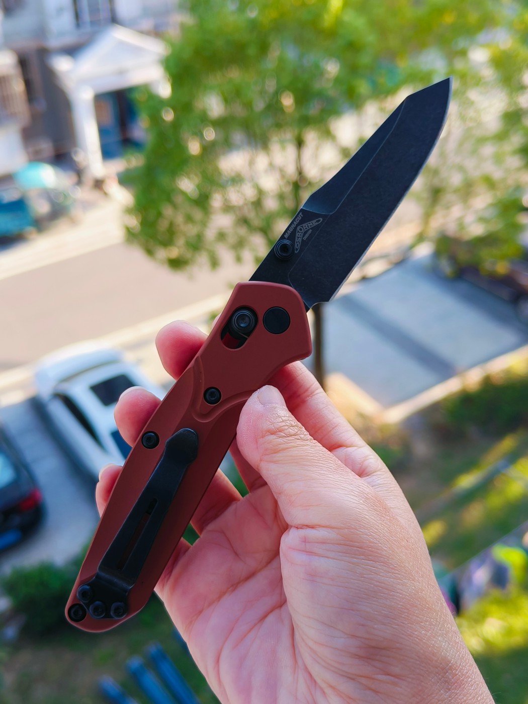 Benchmade MINI OSBORNE CPM-Magnacut钢 铝合金柄 945BK-03 铜色 1900