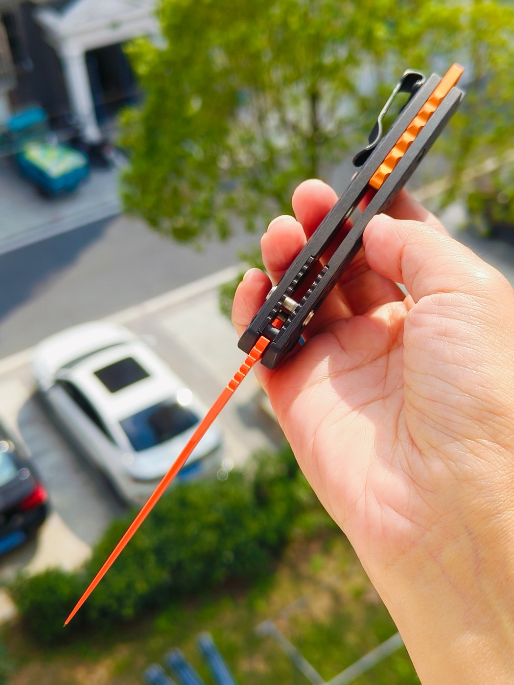 Benchmade Mini Taggedout AXIS CPM-MagnaCut钢 碳纤维柄 155330R-01 黑色 2400