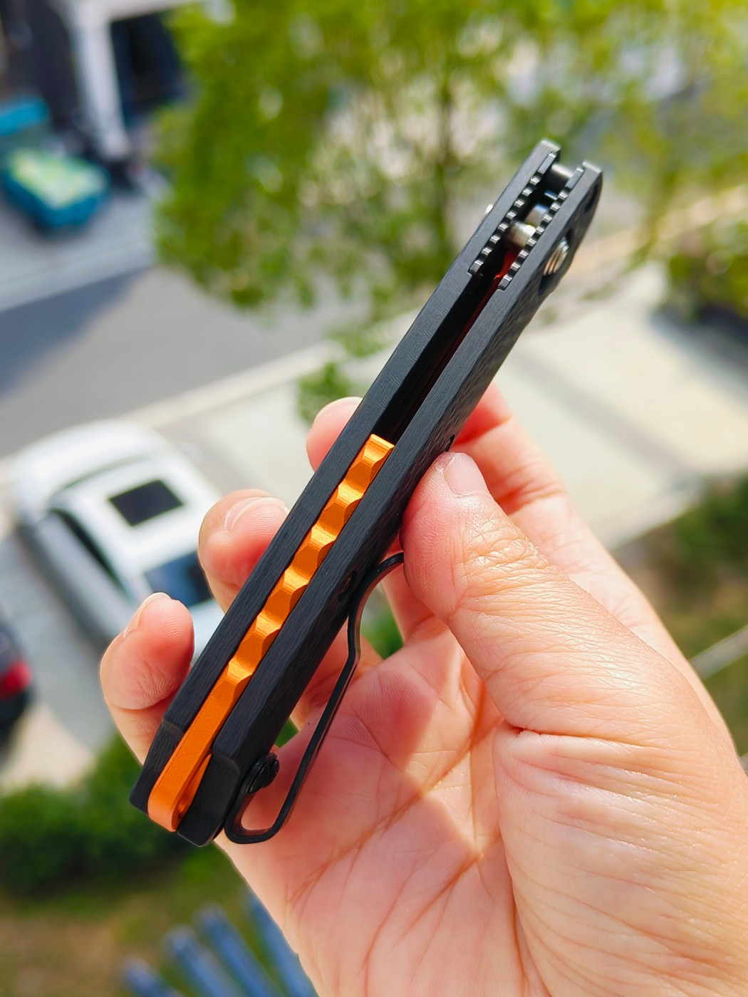 Benchmade Mini Taggedout AXIS CPM-MagnaCut钢 碳纤维柄 155330R-01 黑色 2400