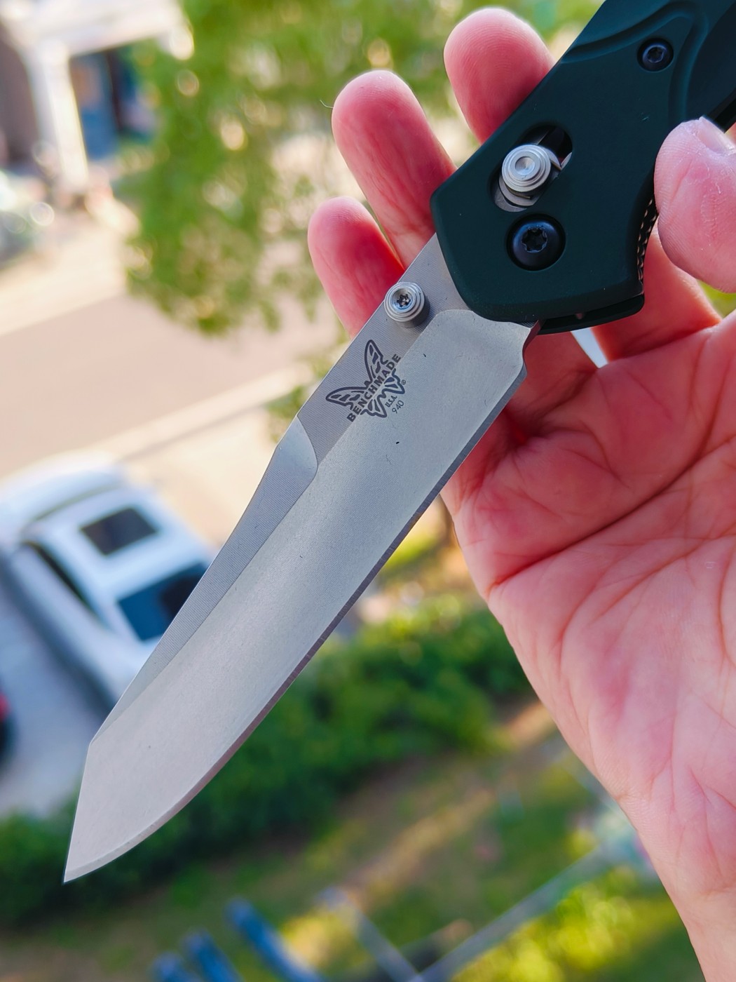 Benchmade Osborne S30V钢 铝柄 940 军绿色 1680