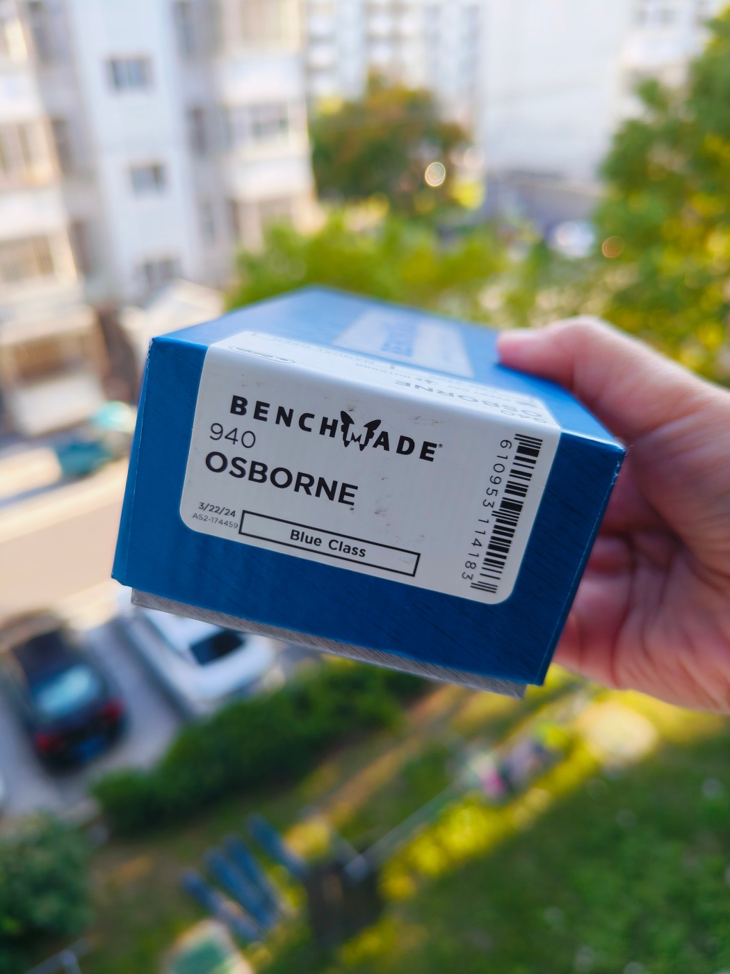 Benchmade Osborne S30V钢 铝柄 940 军绿色 1680