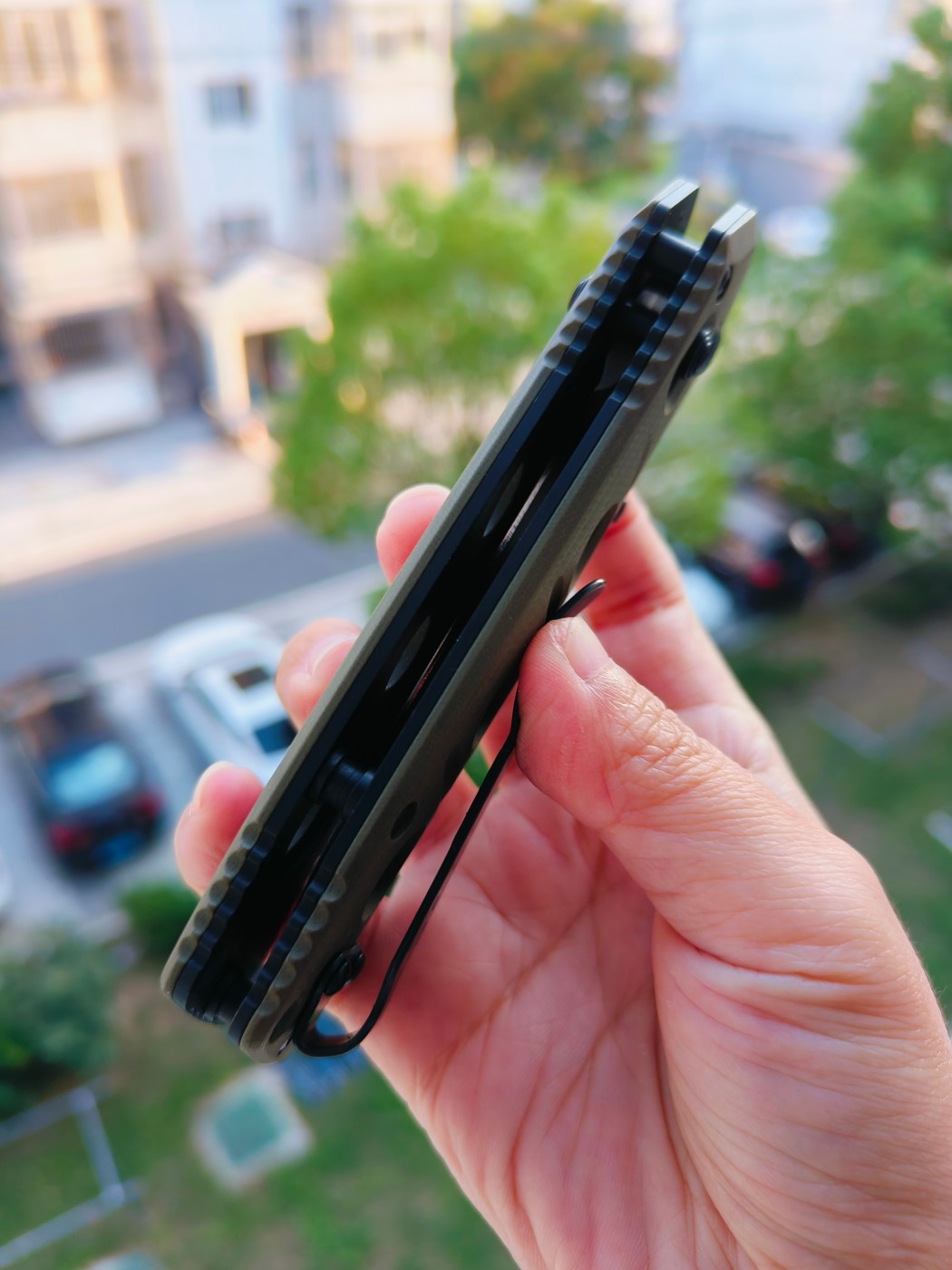 Benchamde Shane Sibert Mini Adamas CruWear钢 G10柄 273FE-2 沙色 2030