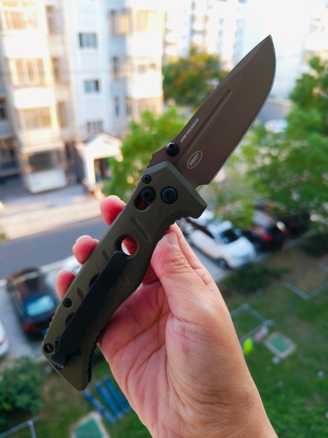 Benchamde Shane Sibert Mini Adamas CruWear钢 G10柄 273FE-2 沙色 2030