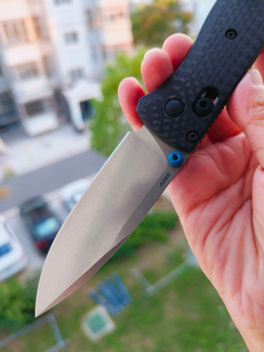 Benchmade Bugout CPM-S90V钢 碳纤维柄 535-3 黑色 2300