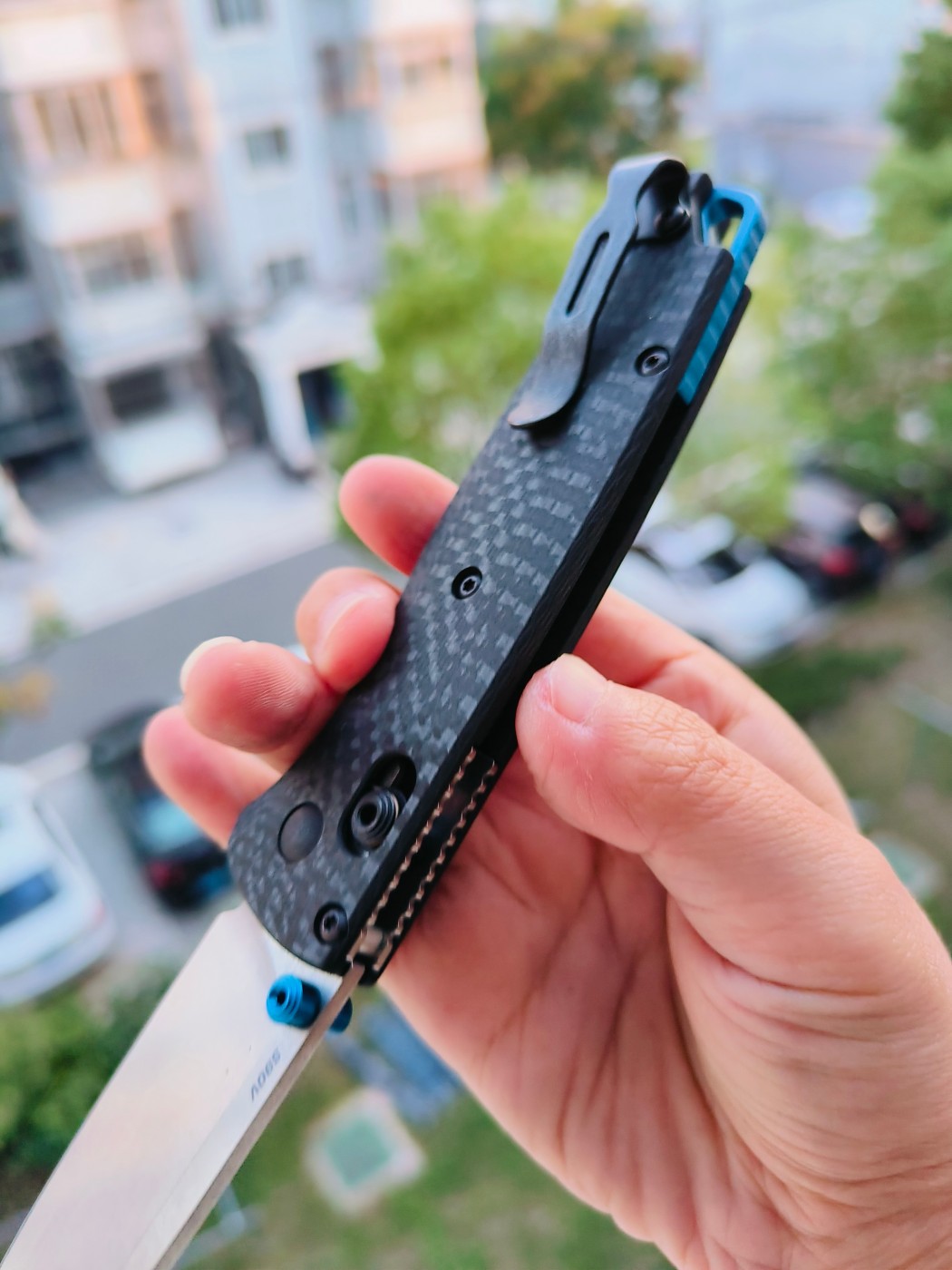 Benchmade Bugout CPM-S90V钢 碳纤维柄 535-3 黑色 2300