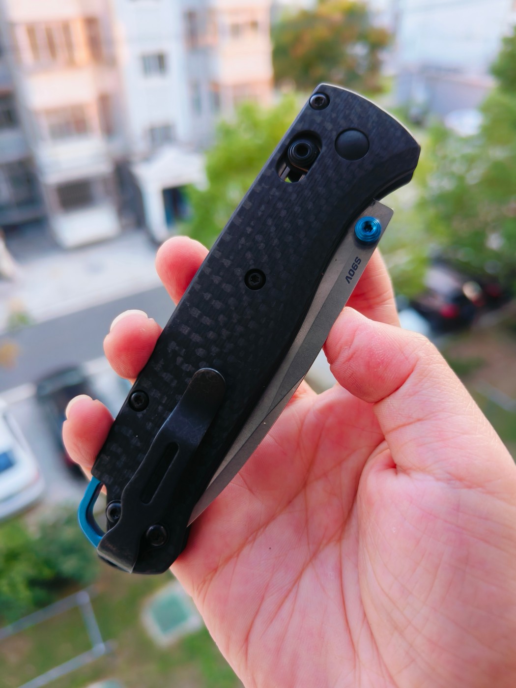 Benchmade Bugout CPM-S90V钢 碳纤维柄 535-3 黑色 2300