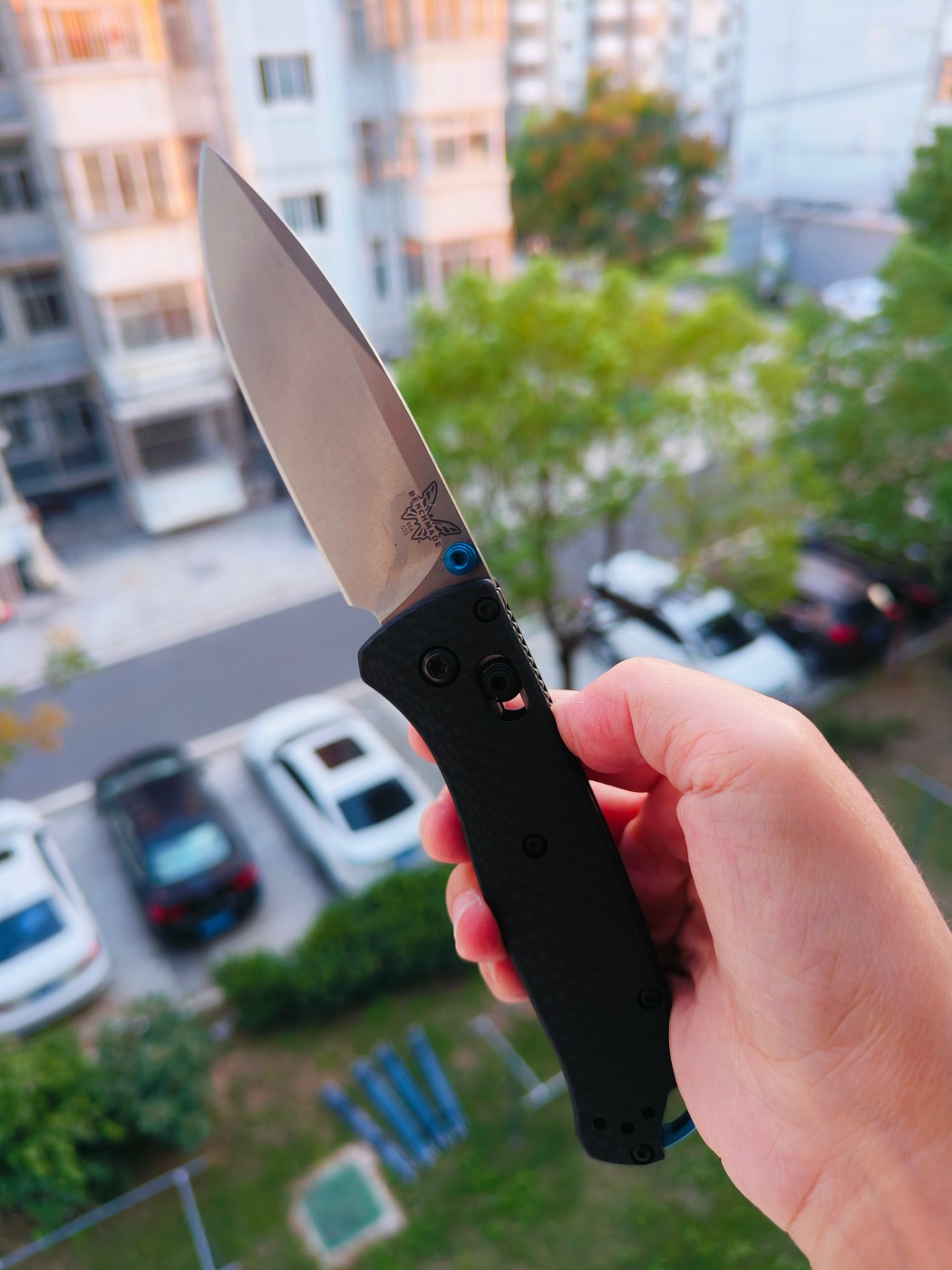 Benchmade Bugout CPM-S90V钢 碳纤维柄 535-3 黑色 2300