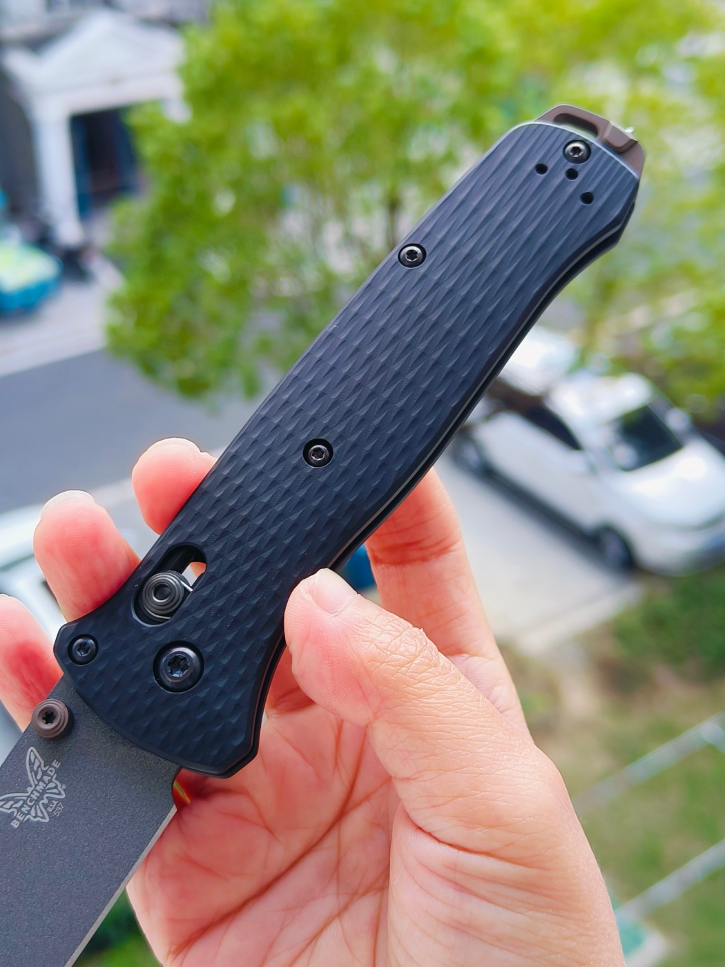 Benchmade BAILOUT CPM-M4钢 铝合金柄 537GY-03 黑色 2150
