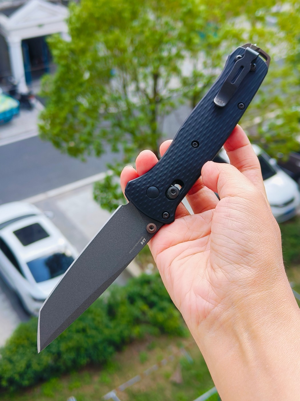 Benchmade BAILOUT CPM-M4钢 铝合金柄 537GY-03 黑色 2150