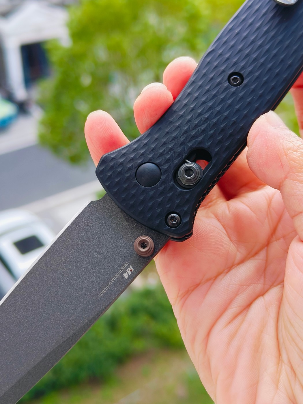 Benchmade BAILOUT CPM-M4钢 铝合金柄 537GY-03 黑色 2150