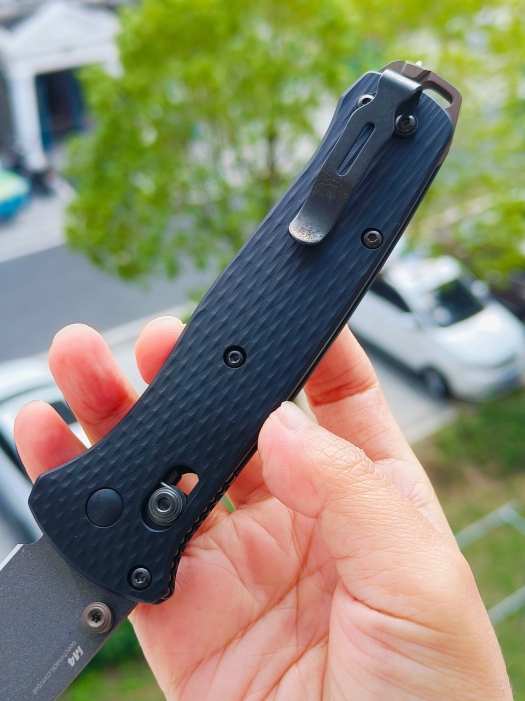 Benchmade BAILOUT CPM-M4钢 铝合金柄 537GY-03 黑色 2150