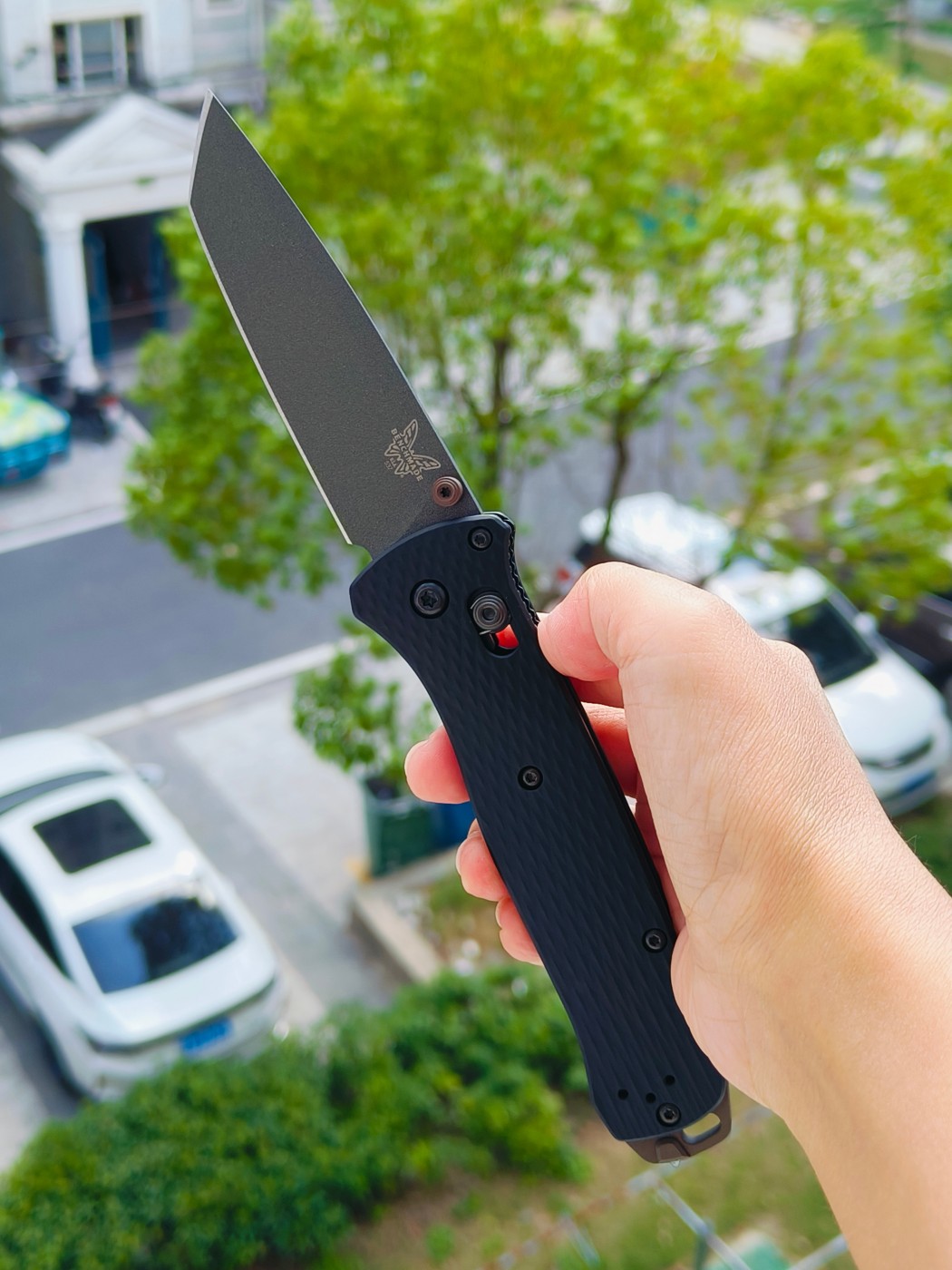 Benchmade BAILOUT CPM-M4钢 铝合金柄 537GY-03 黑色 2150