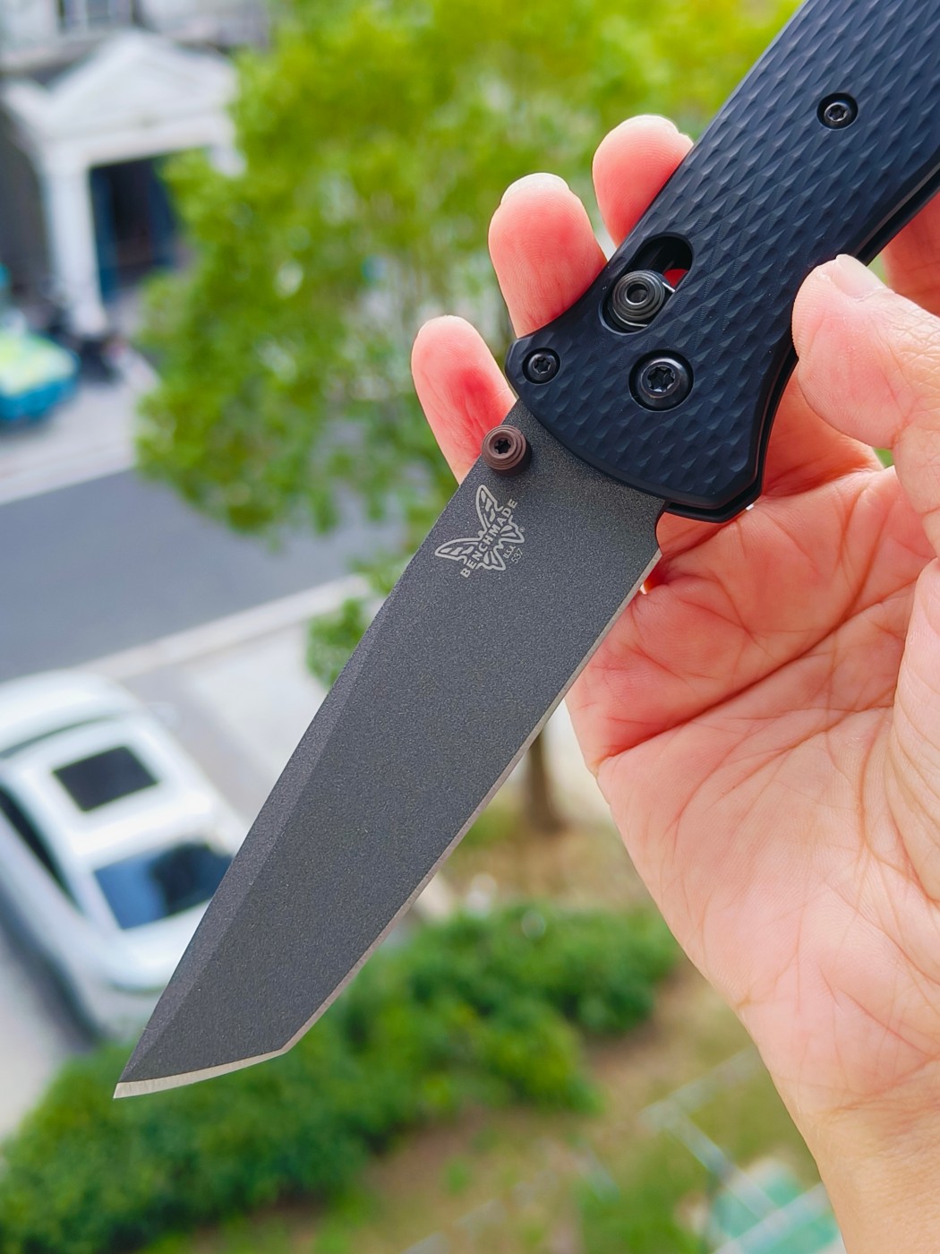 Benchmade BAILOUT CPM-M4钢 铝合金柄 537GY-03 黑色 2150
