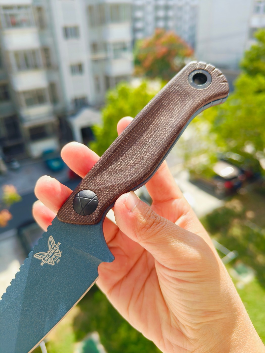🔥Benchmade DACIAN CPM-MagnaCut钢 米卡塔柄 203BT-01 蓝色 2290