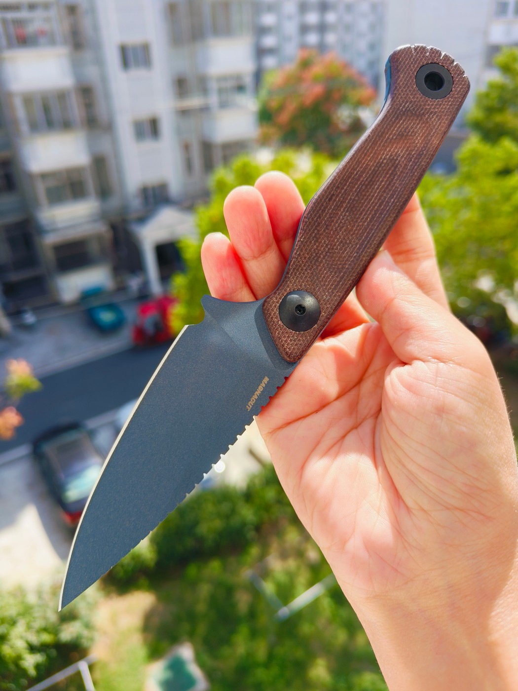 🔥Benchmade DACIAN CPM-MagnaCut钢 米卡塔柄 203BT-01 蓝色 2290