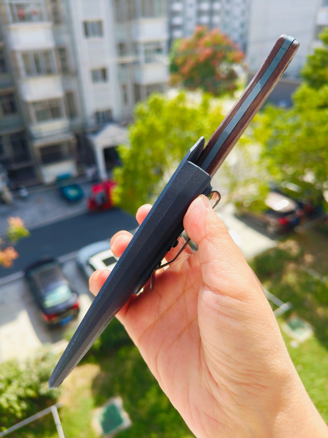 🔥Benchmade DACIAN CPM-MagnaCut钢 米卡塔柄 203BT-01 蓝色 2290