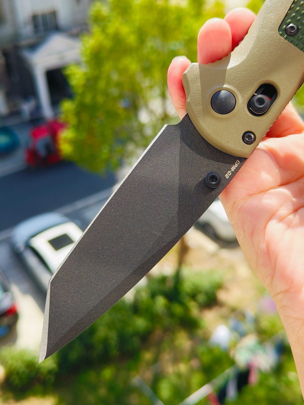 🔥Benchmade Redoubt CPM-D2钢 Grivory手柄 431BK-1 军绿色 1380