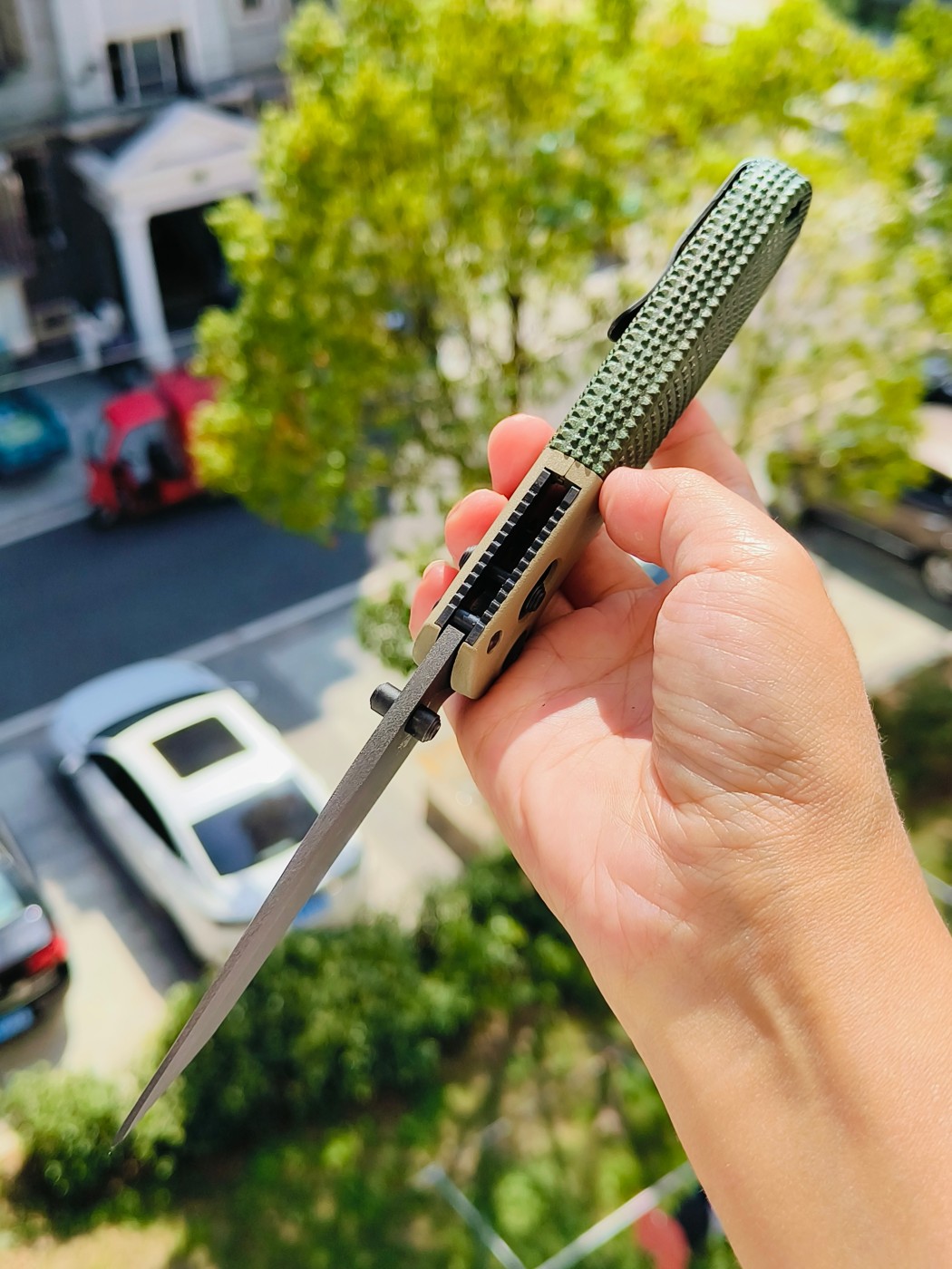 🔥Benchmade Redoubt CPM-D2钢 Grivory手柄 431BK-1 军绿色 1380