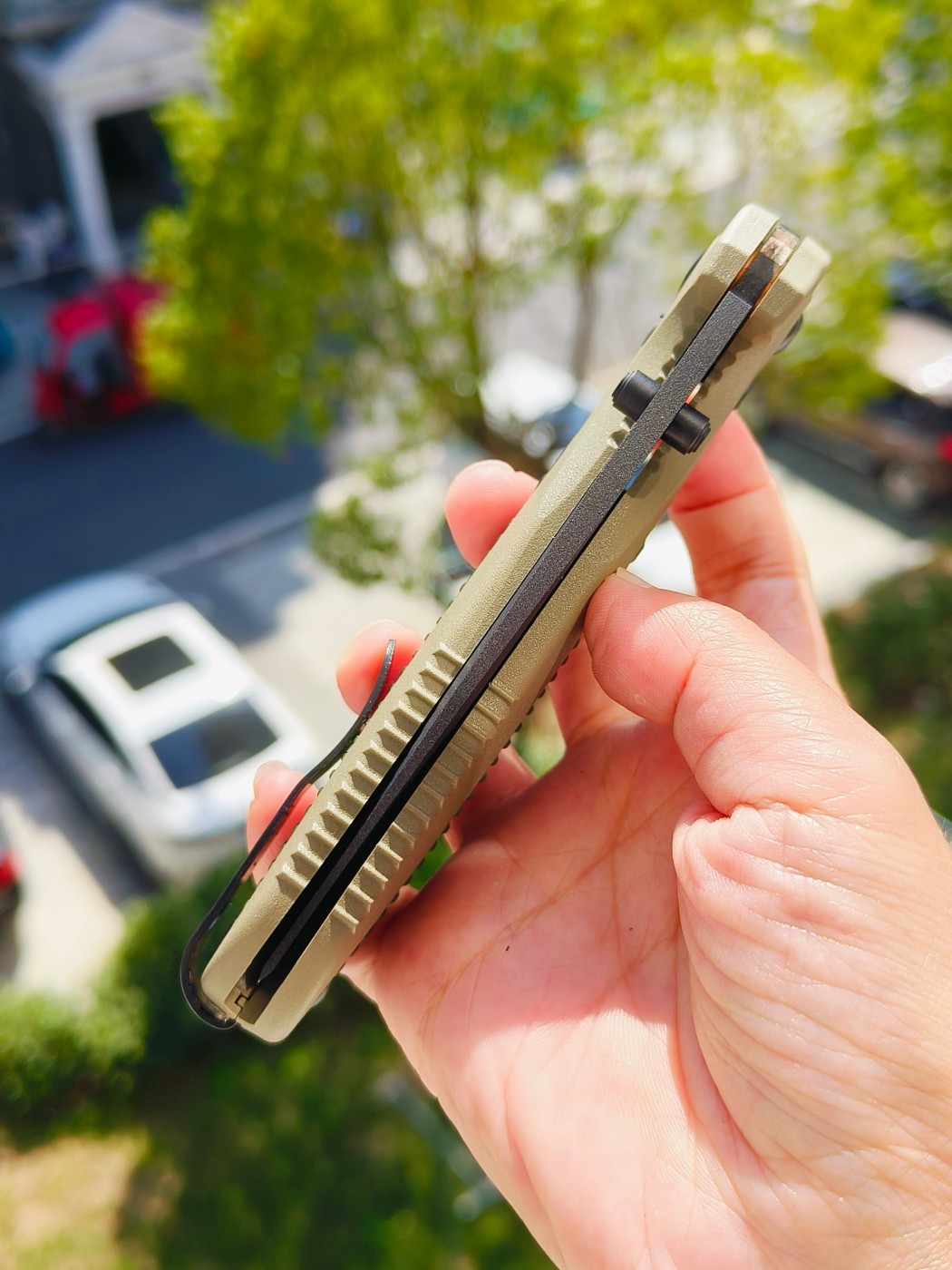 🔥Benchmade Redoubt CPM-D2钢 Grivory手柄 431BK-1 军绿色 1380