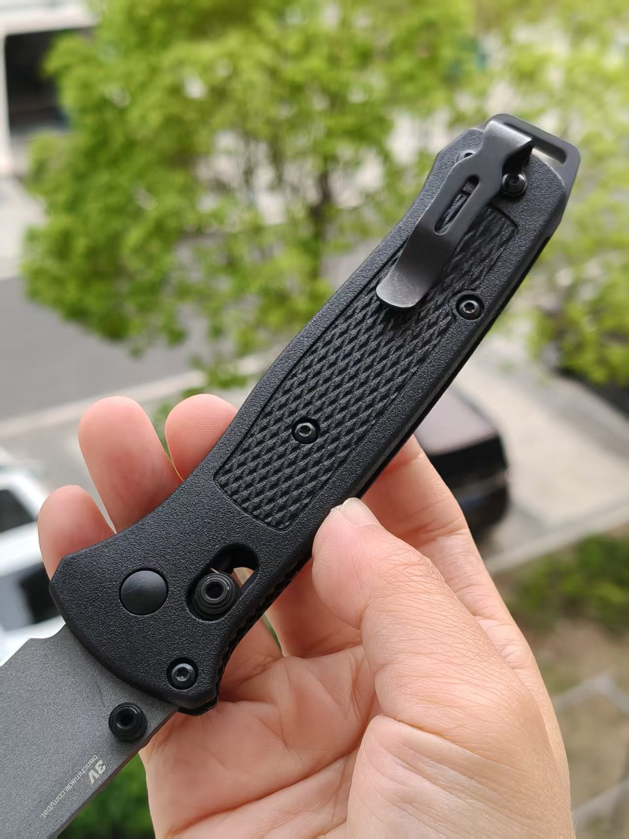 Benchmade BAILOUT CPM-3V钢 GRIVORY尼龙柄 537GY 1399