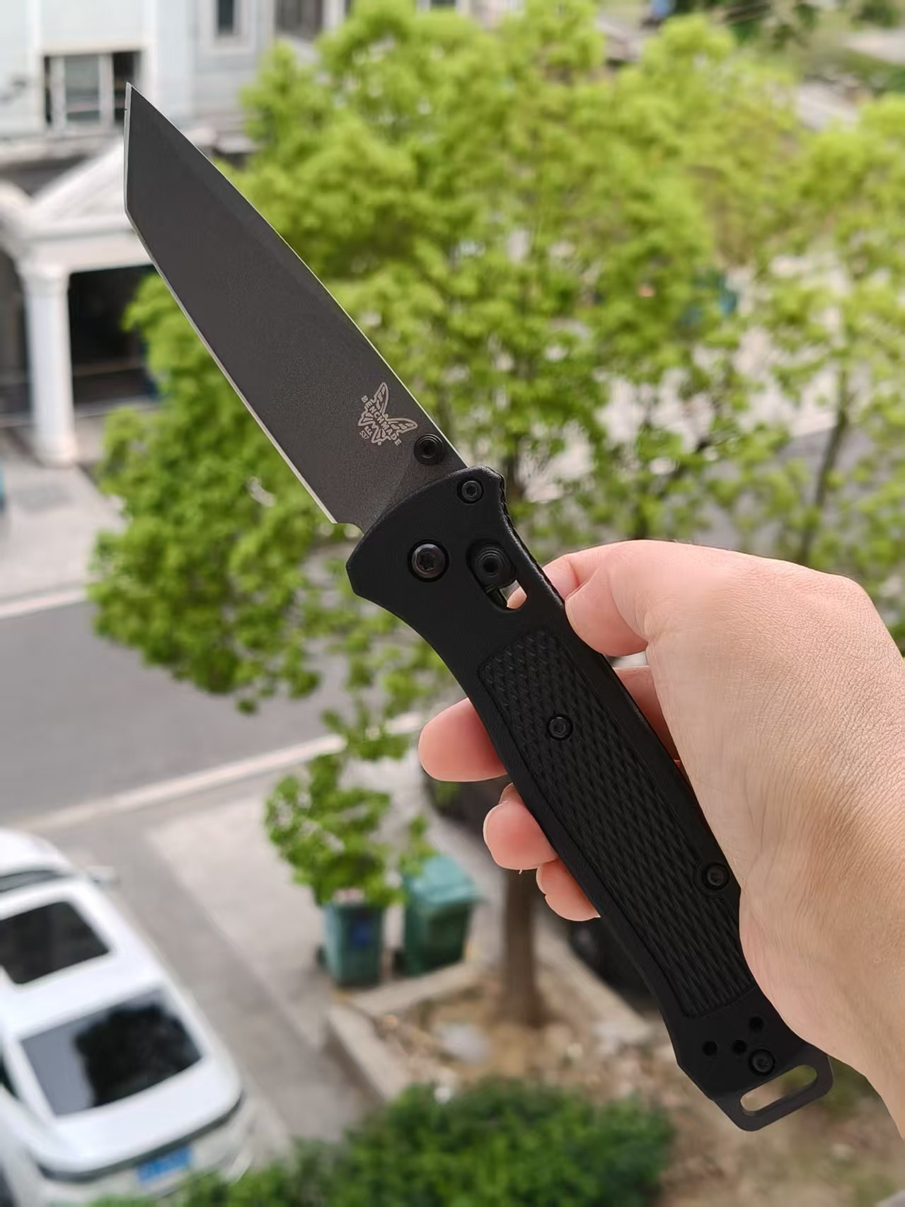 Benchmade BAILOUT CPM-3V钢 GRIVORY尼龙柄 537GY 1399