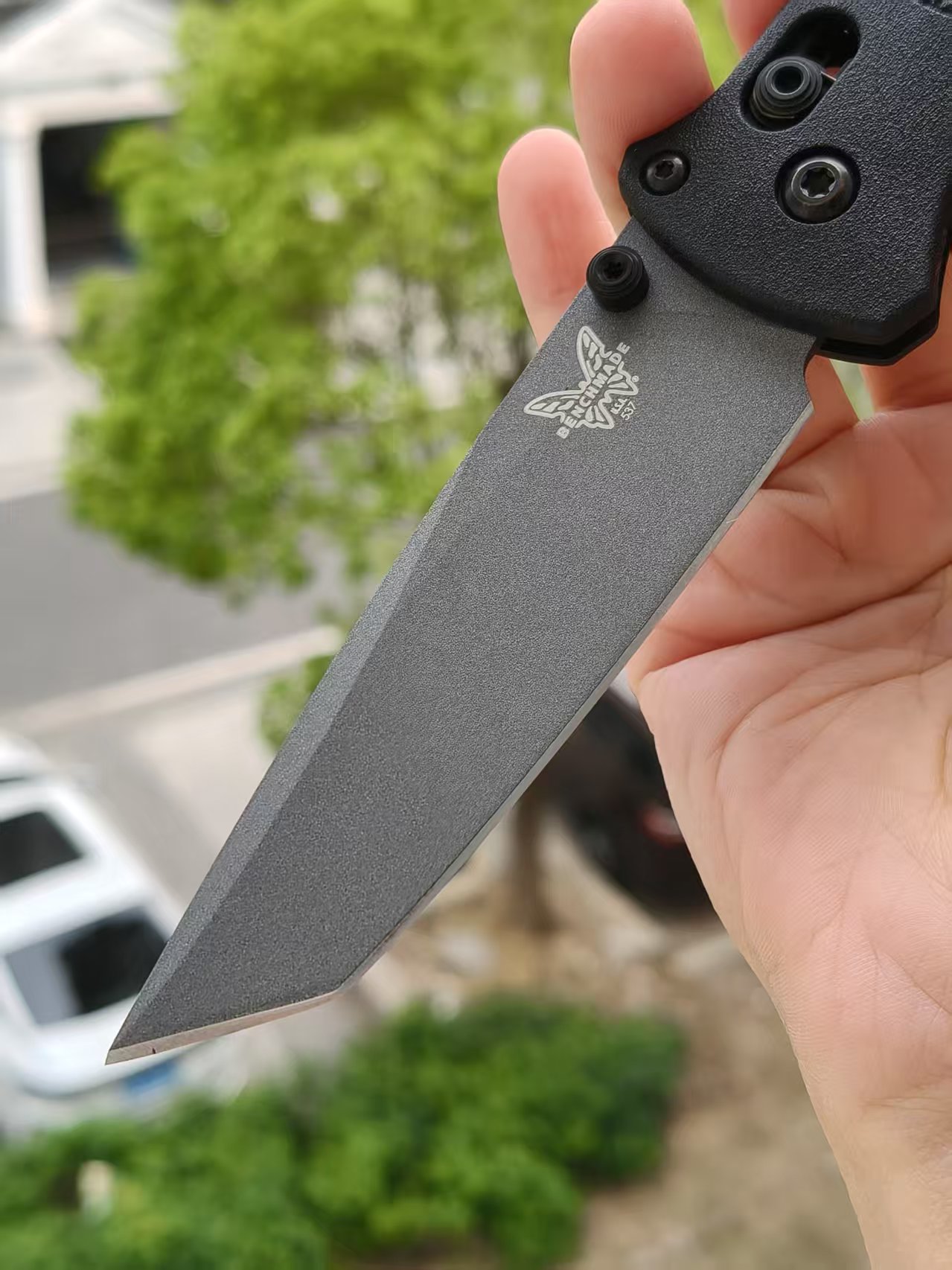 Benchmade BAILOUT CPM-3V钢 GRIVORY尼龙柄 537GY 1399