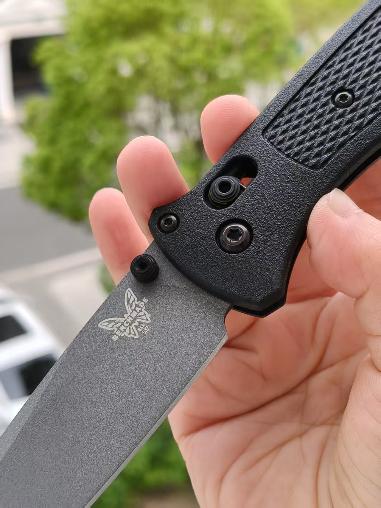 Benchmade BAILOUT CPM-3V钢 GRIVORY尼龙柄 537GY 1399