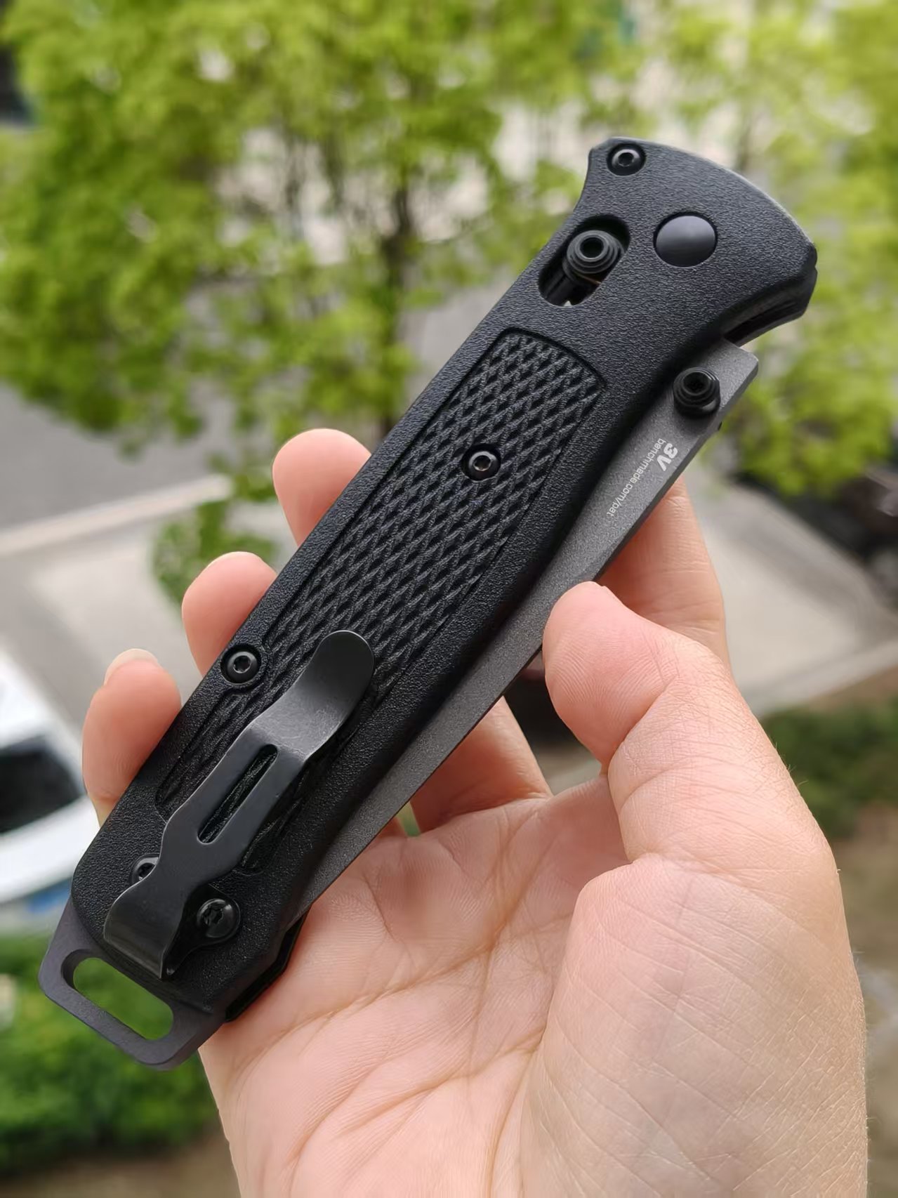 Benchmade BAILOUT CPM-3V钢 GRIVORY尼龙柄 537GY 1399