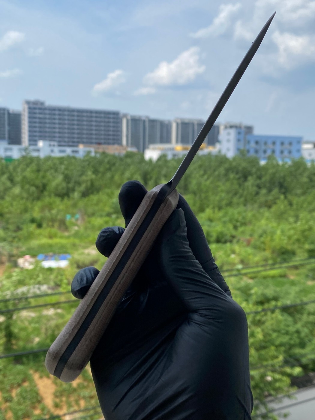 Buck knives 5160钢 米卡塔柄 0104BRS1-B 棕色 860