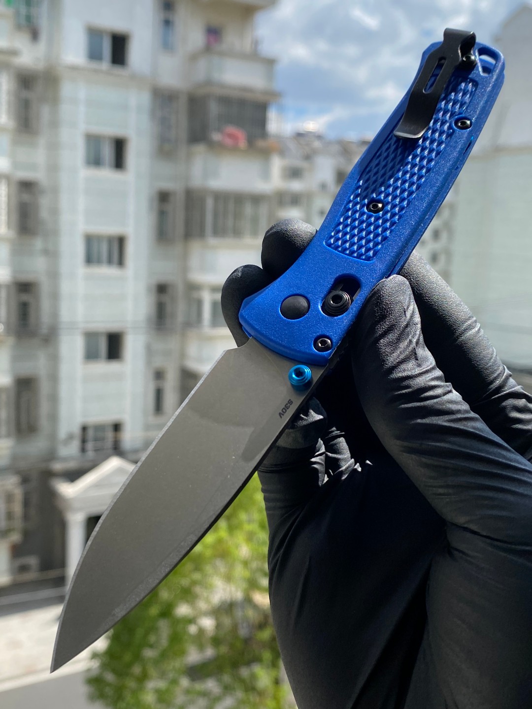 Benchmade Bugout S30V钢 尼龙柄 535 蓝色 1260